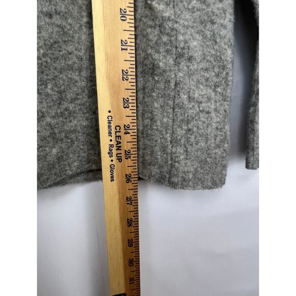 Community Women's Size Small Gray Wool/Yak Blend Long Sleeve Turtleneck Sweater - Picture 5 of 7